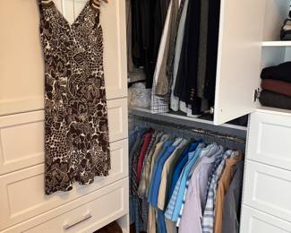 Full closet to browse!