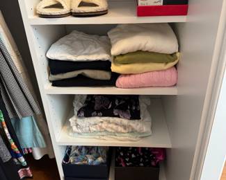Full closet to browse!