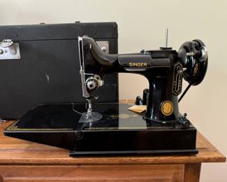 Antique sewing machine!