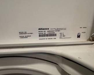 SpeedQueen Washer & Dryer! 