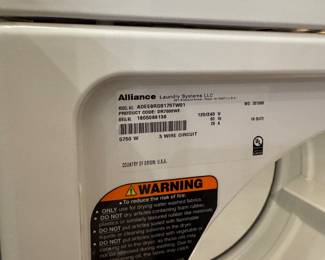 SpeedQueen Washer & Dryer! 