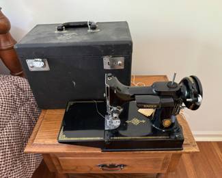 Antique sewing machine!