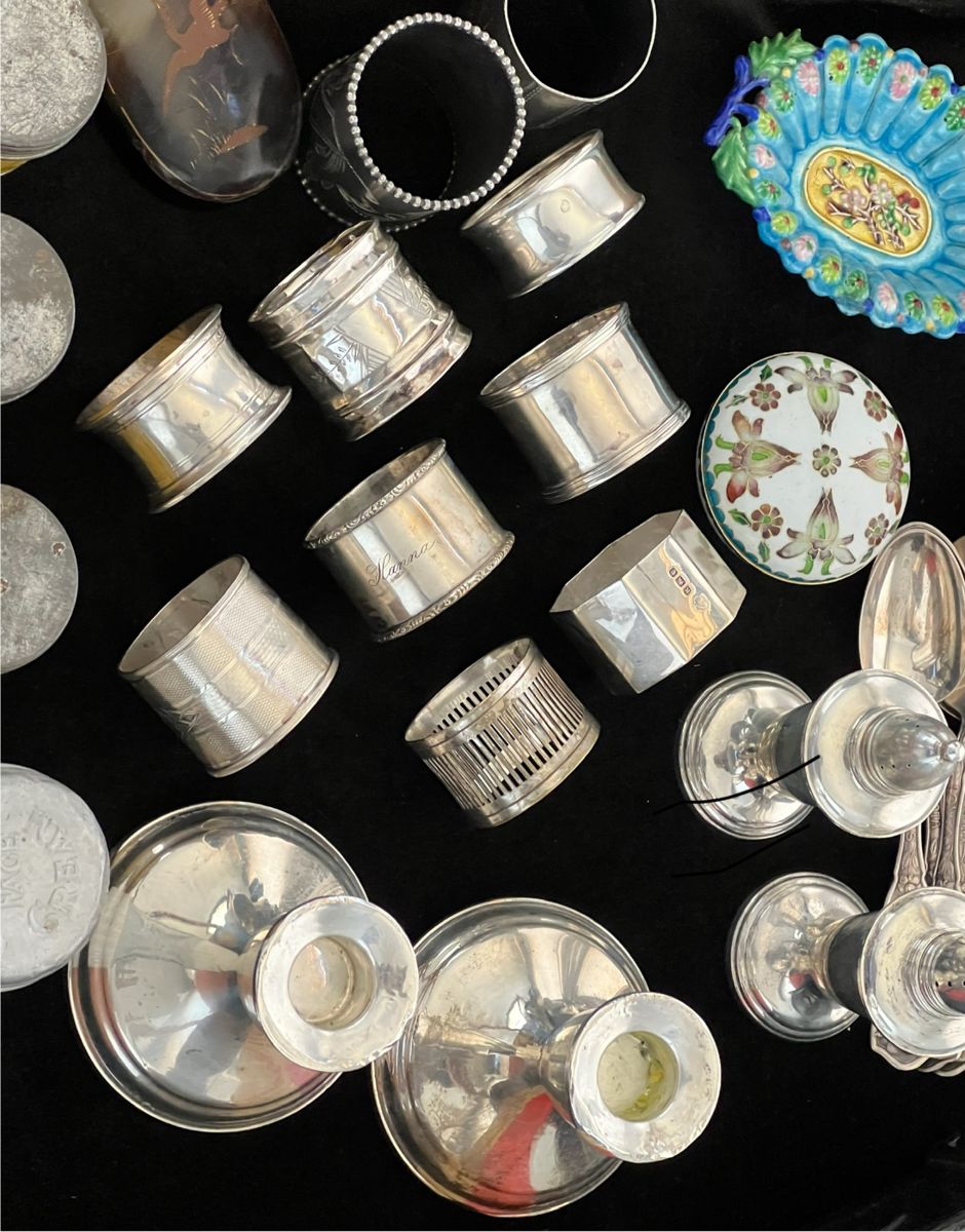 Victorian Sterling napkin rings