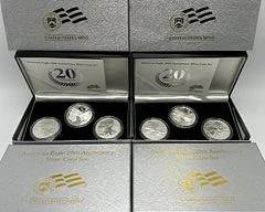 American Eagle 20th Anniversary Silver Coin Set (2)
