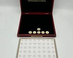 Gold-and-Silver-Highlighted Statehood Quarters Collection (6 coins)