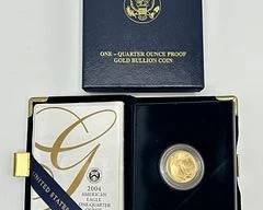 2004 American Eagle One - Quarter Ounce Proof Gold Bullion Coin