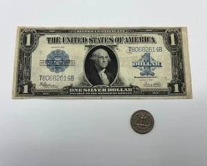 1923 T80682614B $1 silver certificate