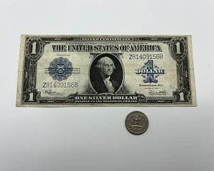 1923 T80682614B $1 silver certificate
