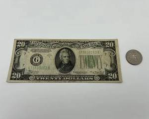 1934 Series $20 Dollar Bill 73839163