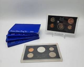 1968 (no box) 1969 (2) 1971 (no Box) 1983 (2)