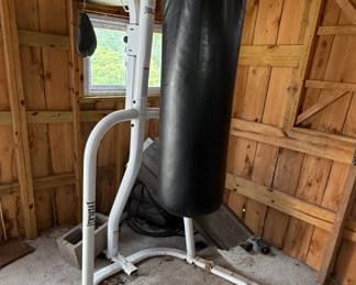 Everlast punching bag stand