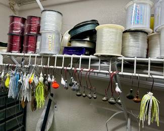 Fishing lures and wires
