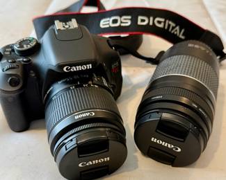 Canon EOS DS126311 digital camera with zoom lens