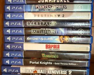 Playstation 4 games