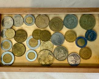 Foreign coins