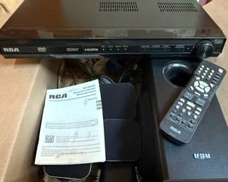 RCA DVD player with speakers