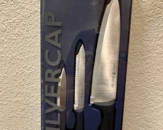 J.A. Henckels knife set (new)
