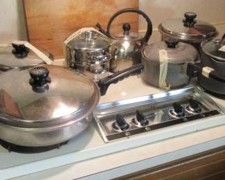 Pots and pans.