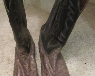 Boots Ostrich size 10?