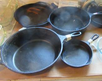 Cast iron skillets