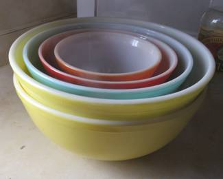 Bowls. Located in kitchen