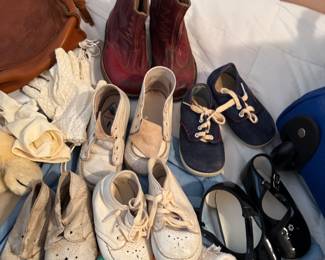 Vintage baby shoes