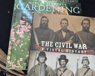 Lots of great coffee table books