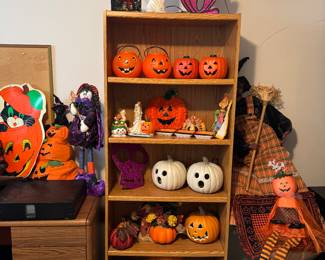 Lots of holiday items throughout the home