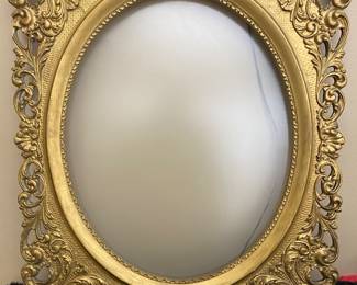 Antique wood frame