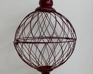 Hanging metal cage