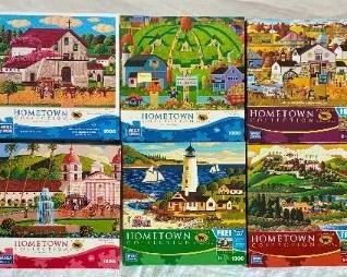 1000 pc Puzzles -Mega Puzzles - Bundle of 10