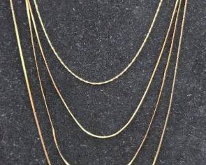 Collection of 14K Gold Chains