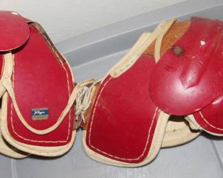 Vintage Peewee football shoulder pads