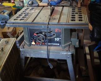 10" Craftsman table saw