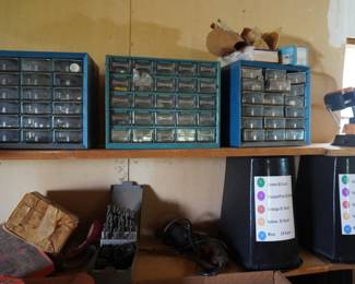 organizers, bits, tools