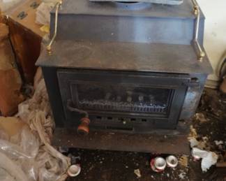 wood stove