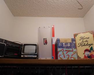 radio, TV, photo boxes