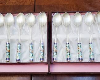 Brand New (Vintage) Enamel Spoons!