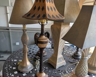 Choice of asst lamps $45.00