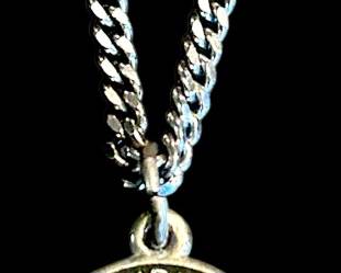 Sterling Saint Christopher Necklace