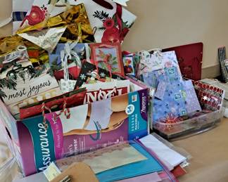 Lots of gift bags