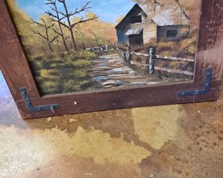 Oil in primitive frame
