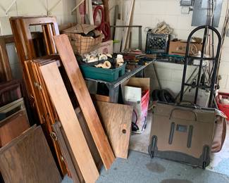 Cabinet faces, tools and more, skis for sale