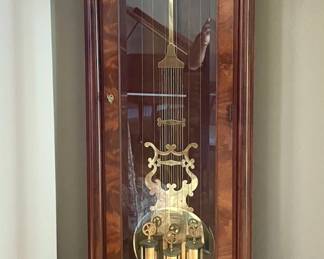 Walnut Full Size Grandfather Clock