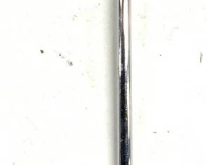 Stainless Steel Shoe Horn W Leatherette Grip
