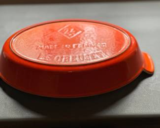 Le Creuset France Flame Orange Enamel Oven #24