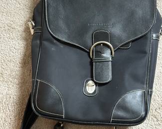 Kenneth Cole Leather Backpack