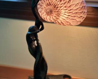 Mermaid Lamp Metal