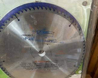 12" 1" Saw Blade New