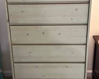 Light Green Tall Dresser